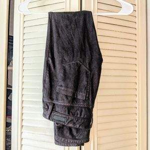 Free People Metallic Brown Straight Leg Pants